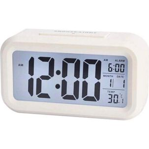 Reloj Despertador Led Temperatura Alarma Color Negro