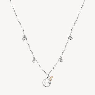 Collar Brosway Bhkn062 Plateado Mujer