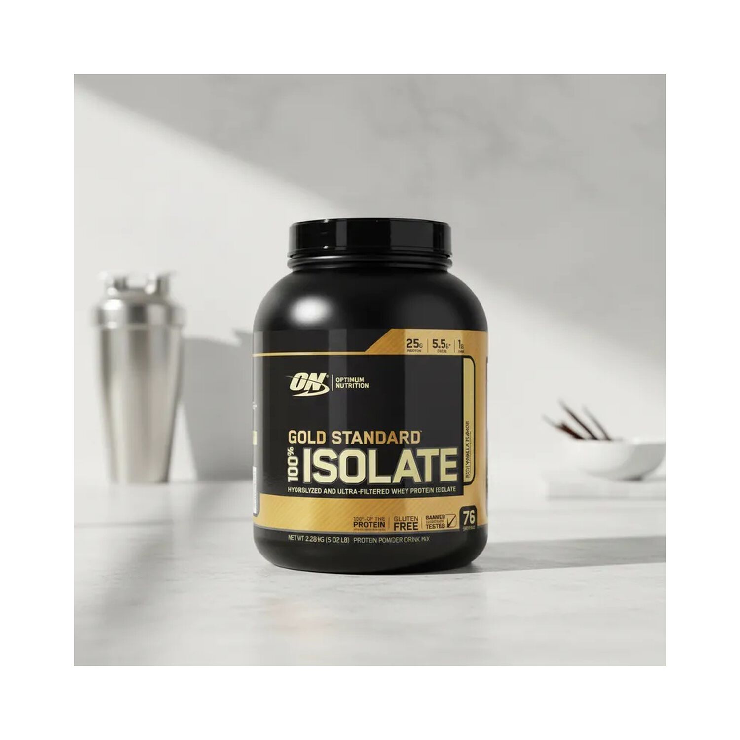 Gold Standar 100% Isolate 5 Lbs - Rich Vainilla image number 2.0