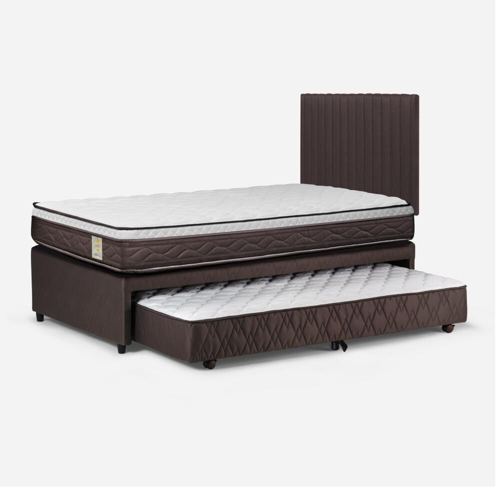 Cama Nido Rosen New Style 4 Plus / 1.5 Plazas / Base Normal + Respaldo image number 2.0