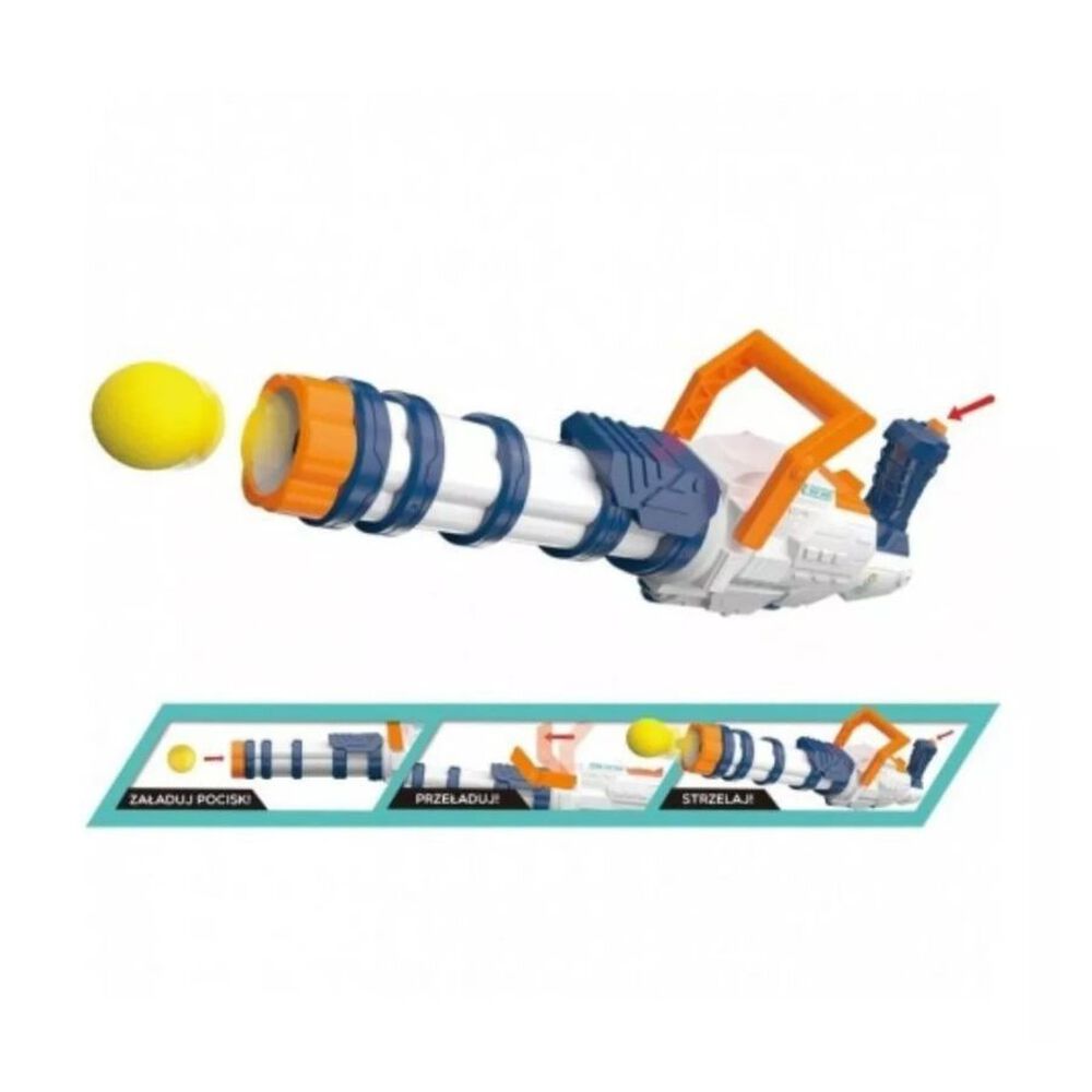Pistola Lanza Bolas Automática Juguete Bazooka Niños image number 0.0