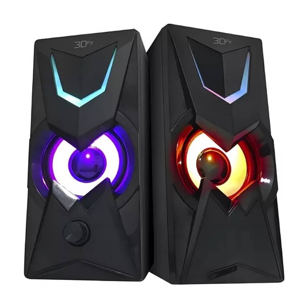 Parlante Gamer Para Pc Gwydyon 2.0 Modelo 3dfx image number 1.0