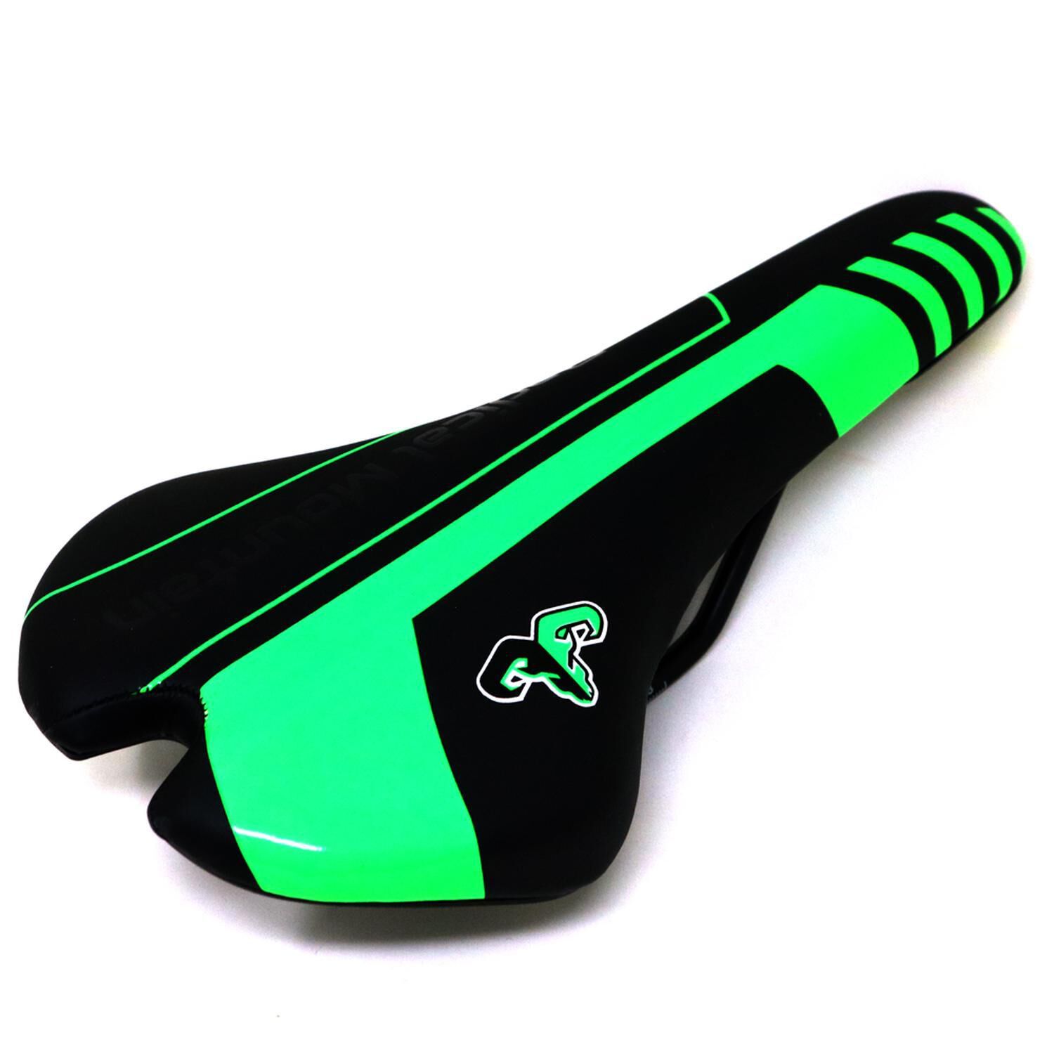 Asiento Mtb Negro/verde Radical Mountain image number 1.0