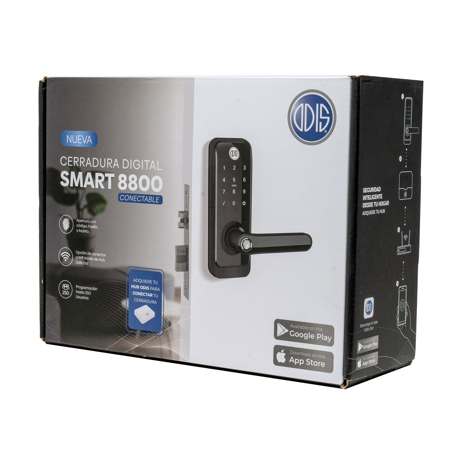 Cerradura Digital Inteligente Con Conexi&oacute;n Wifi Odis Go! 8800 + Hub image number 5.0