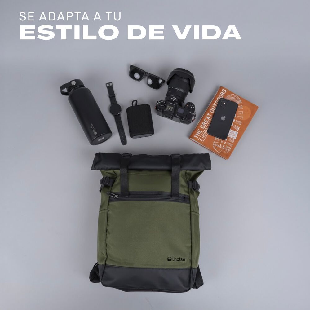 Mochila Volcano Lhotse 19 Lt Verde image number 2.0