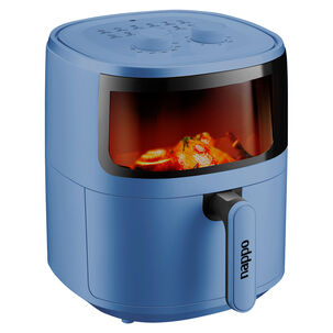 Freidora De Aire Nappo 1500w 5,7l Con Luz Y Visor Azul