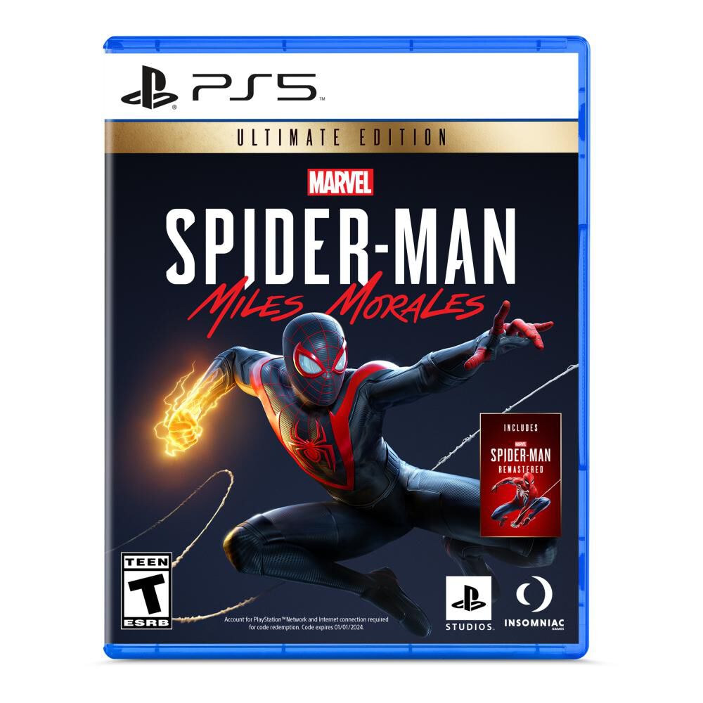 Juego PS5 Spider-man Miles Morales Ultimate Edition image number 0.0