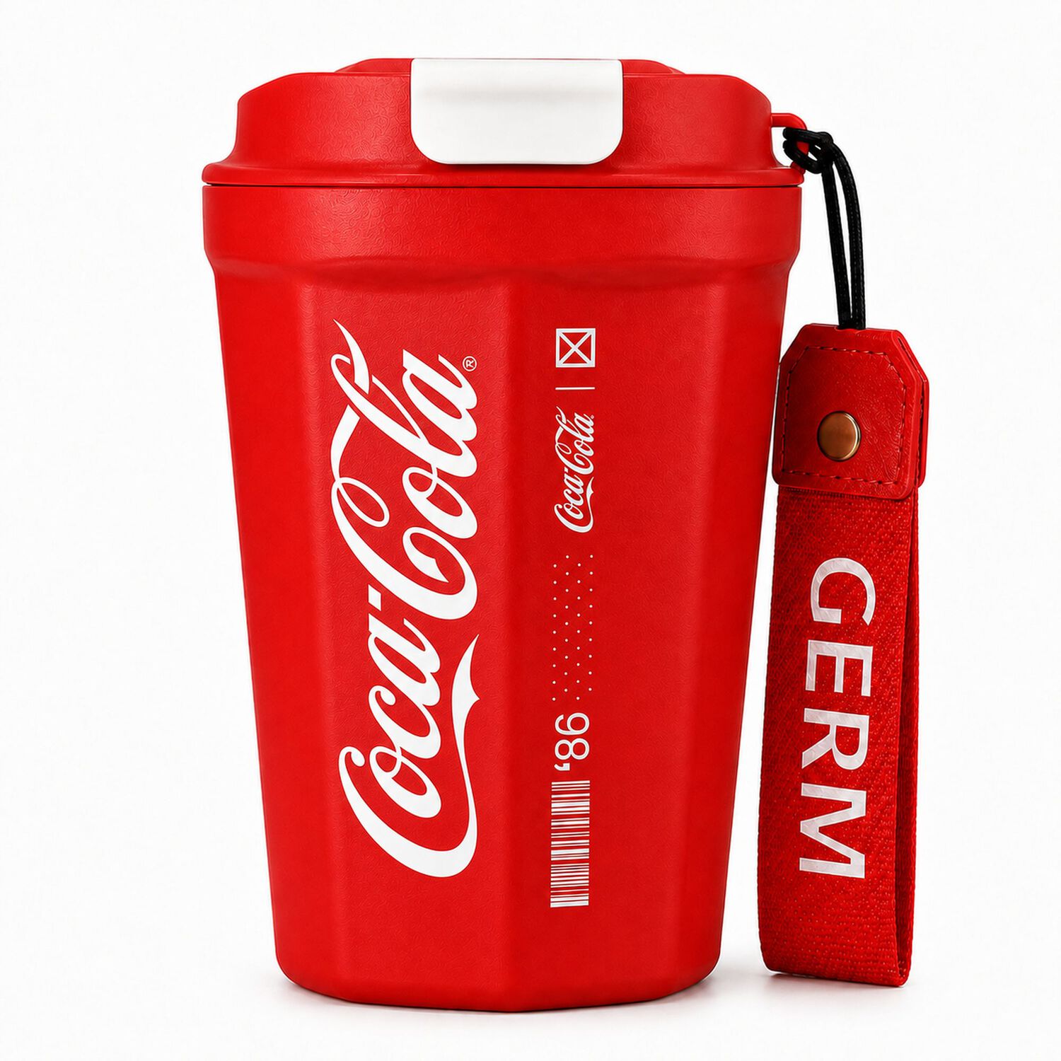 Vaso Termico Mug Germ Coca-cola Acero Inoxidable 390ml Red image number 0.0