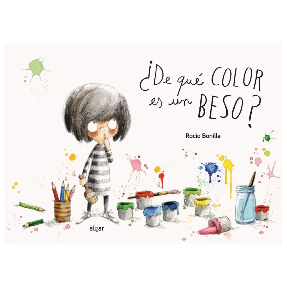 &iquest;de Qu&eacute; Color Es Un Beso? (tapa Dura) - Roc&iacute;o Bonilla | Libro image number 0.0