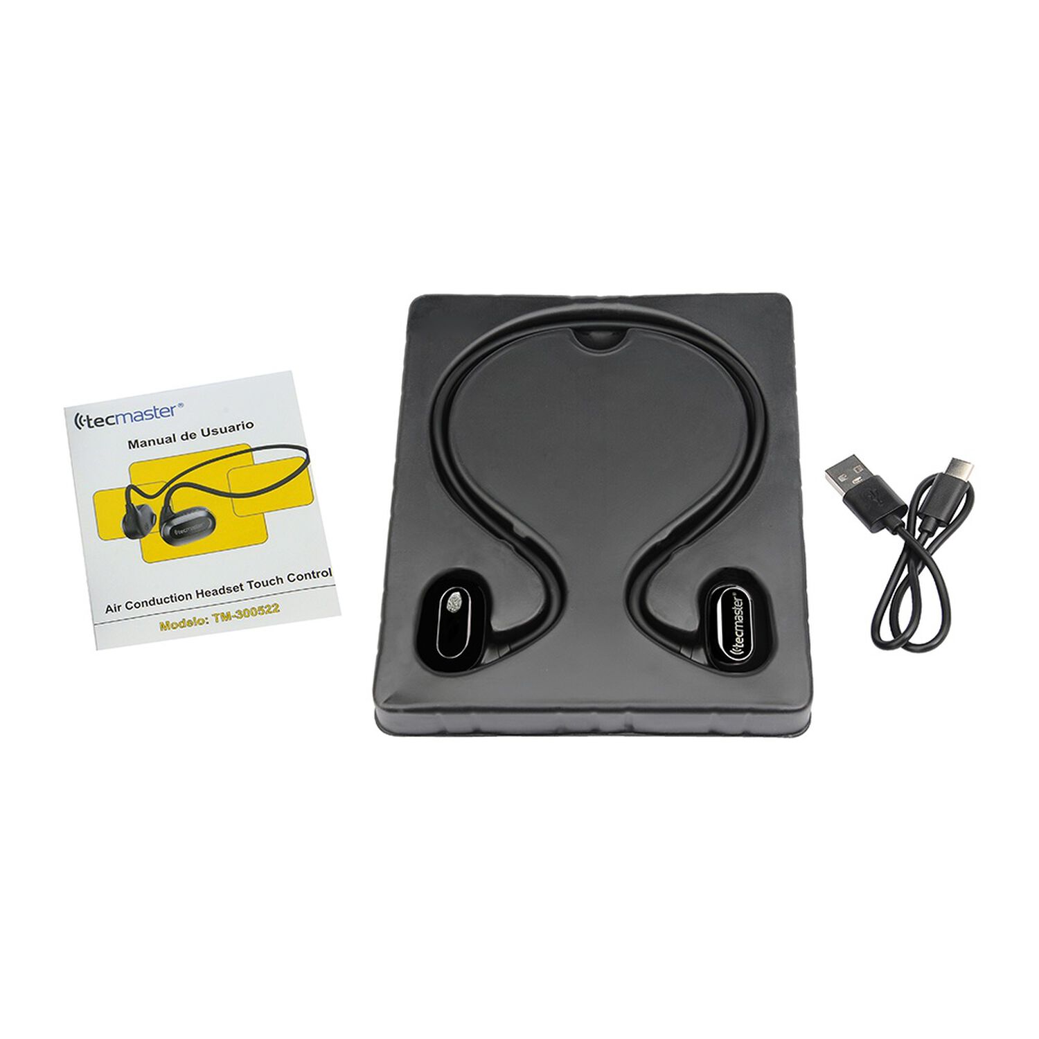 Audifono Deportivo Sport Bluetooth Touch V53 Hi-fi Tipo C image number 1.0