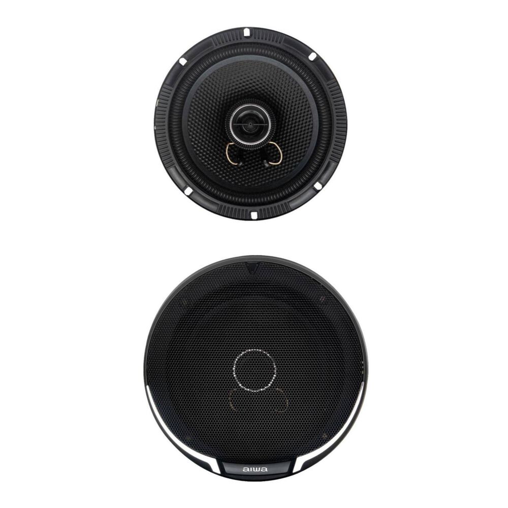 Pack 2 Parlantes 16cm Para Automovil Negro Taw-1633 image number 3.0