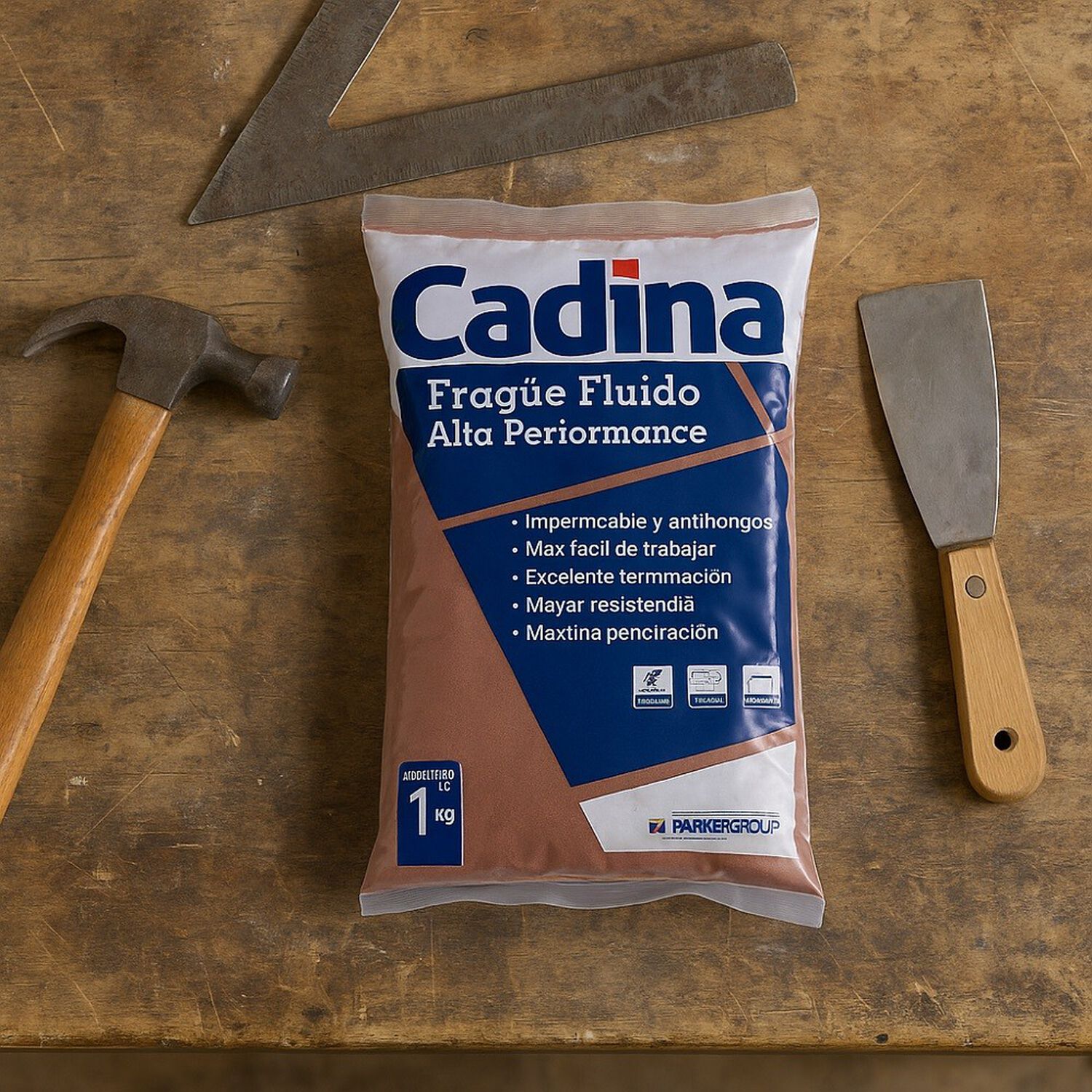 Frague Fluido Guinda 1kg Impermeable Antihongos Cadina image number 2.0