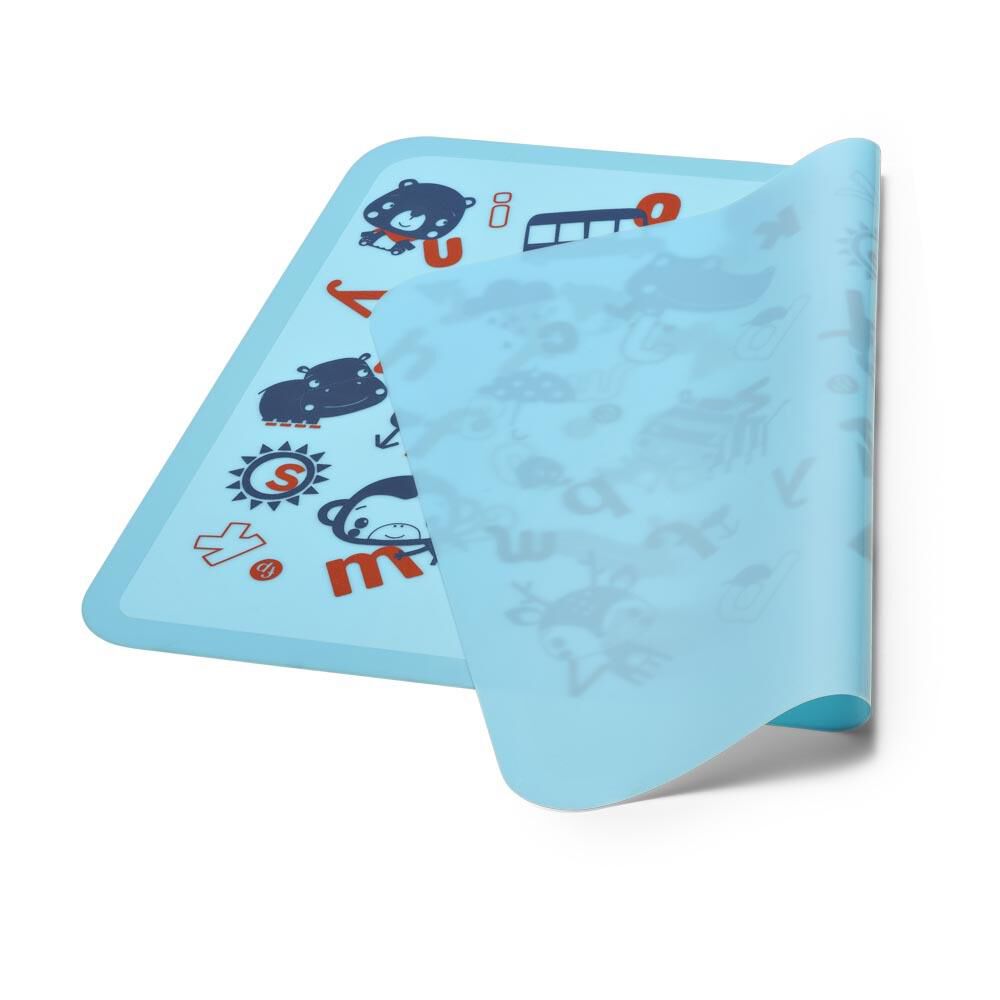 Individual De Silicona Fisher Price Yummy Azul Bb1195 image number 2.0