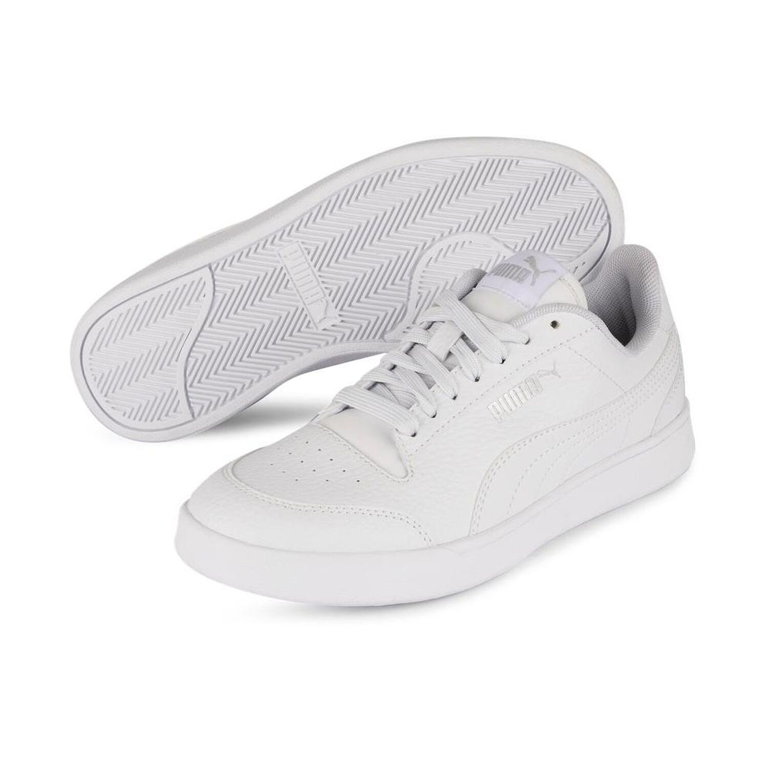 Zapatilla Escolar Unisex Puma Shuffle Blanco image number 0.0