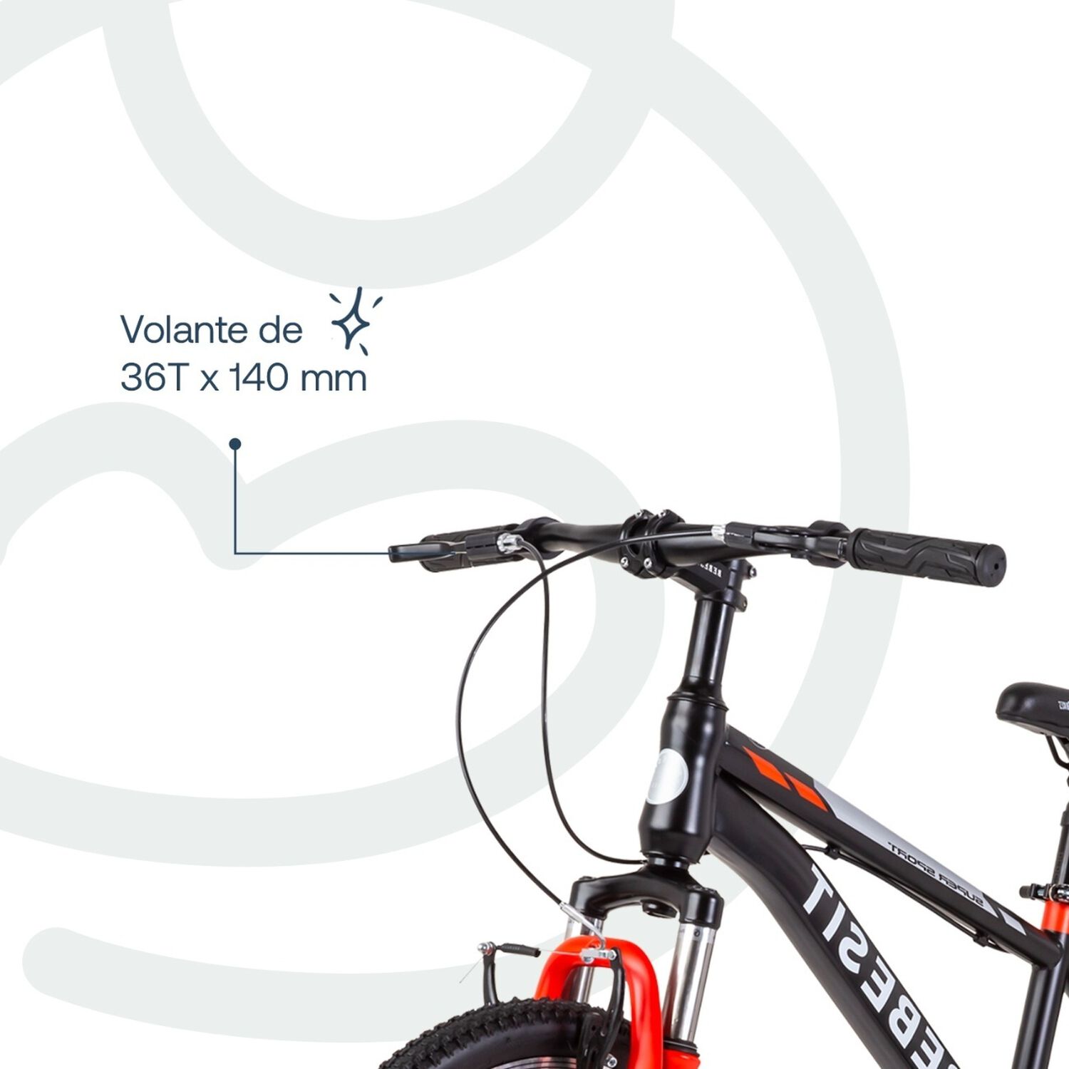 Bicicleta Infantil Kyson Aro 20 Roja Bebesit image number 6.0