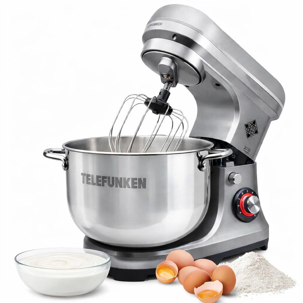 Batidora De Mesa Planetaria Telefunken 2000w 10l Vintage image number 4.0