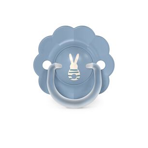 Chupete Wonder Fisiol&oacute;gico Silicona 0/6m Print Azul