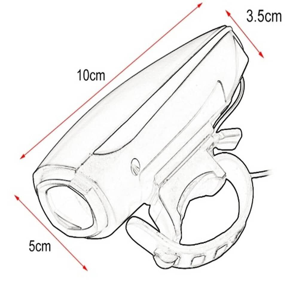 Bocina Para Bicicleta Timbre Altavoz Bici Potente 140 Db image number 4.0