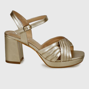 Sandalia Sanzia Dorado