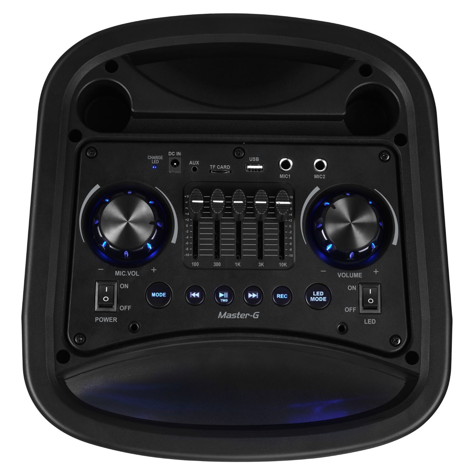 Parlante Karaoke Bluetooth 8" X2 60w Mgphantom image number 2.0