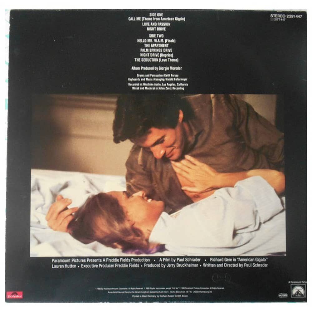 American Gigolo - O.s.t. | Vinilo Usado image number 1.0
