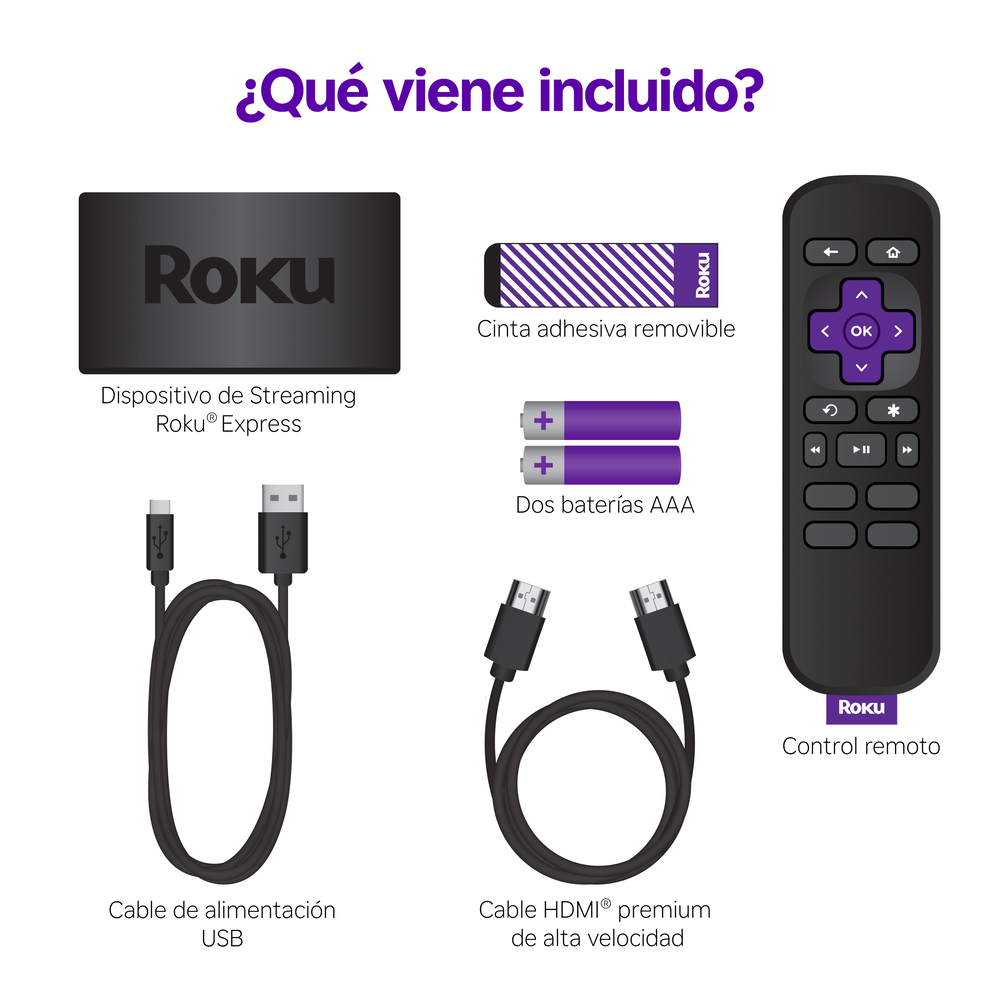 Streaming Roku Express ROK3960MX image number 6.0