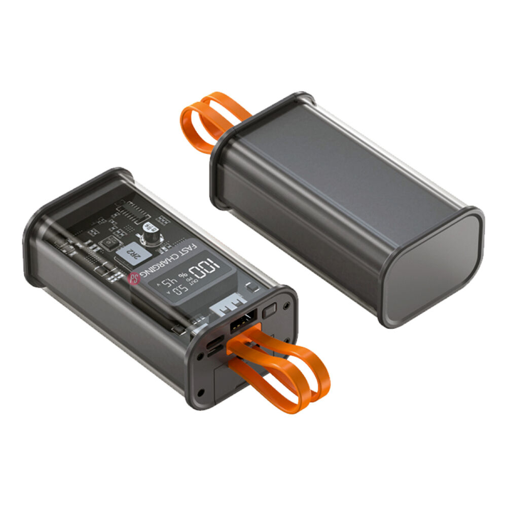 Power Bank 10000mah 22.5w Diseño Transparente - Ps image number 1.0