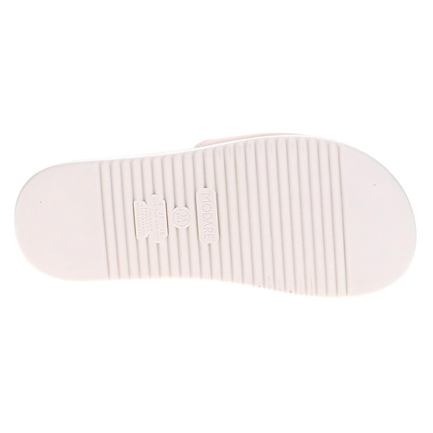 Sandalia Mujer Modare Casual Crema image number 5.0