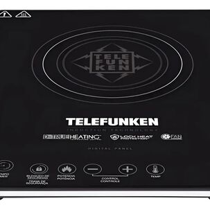 Cocinilla Encimera De Induccion Digital Marca Telefunken 1 Quemador Color Negro 2100w