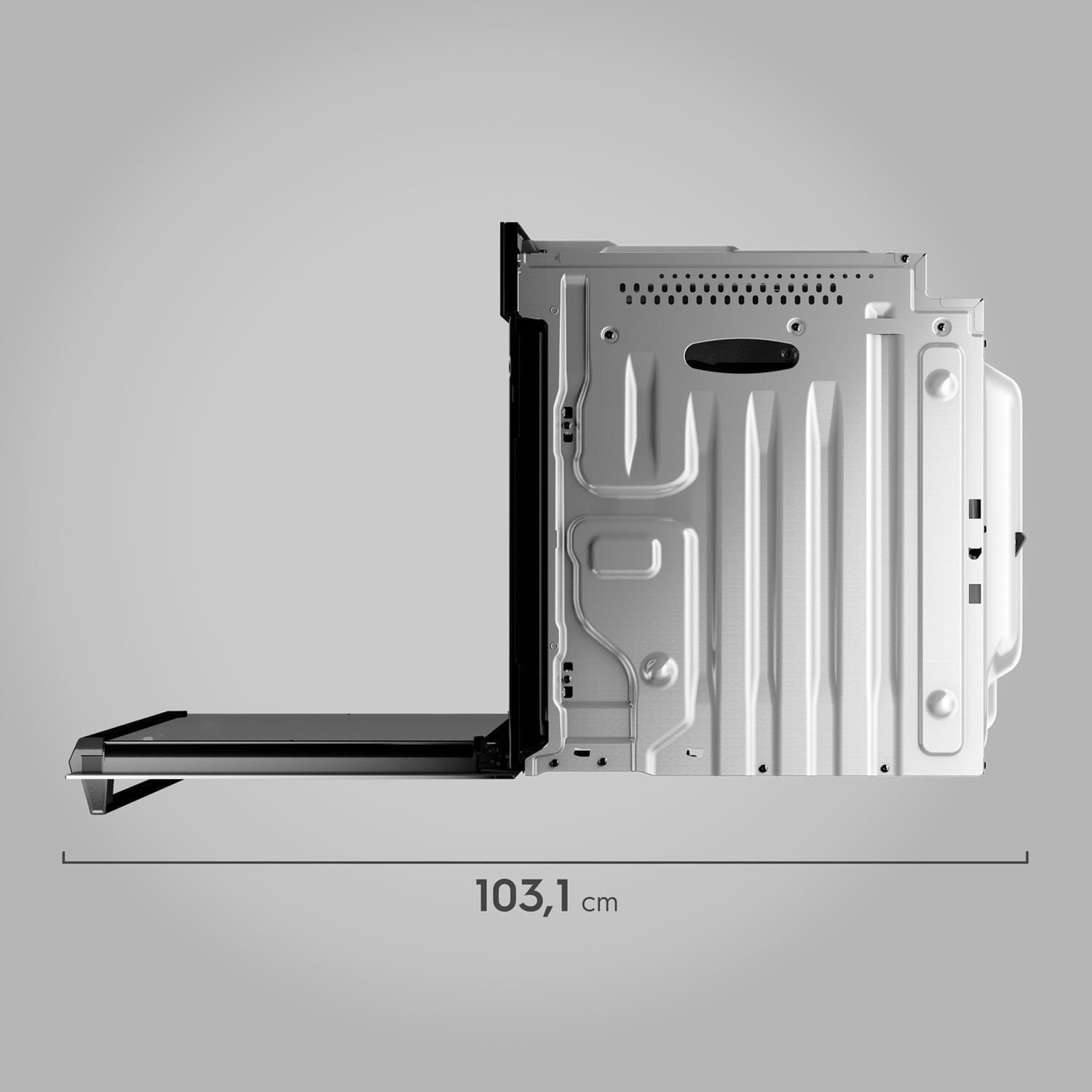 Horno El&eacute;ctrico Empotrable 80l Funci&oacute;n Freidora Aire Y Wi-fi image number 3.0