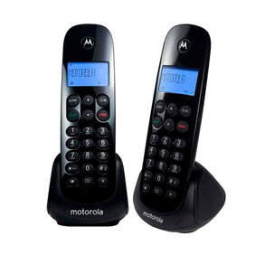 Teléfono Digital Motorola Dual Inalámbrico M700-2 Alarma