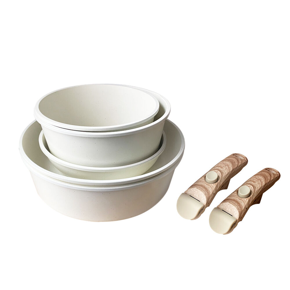 Juego De Ollas Y Sartenes Con Mango Desmontable image number 4.0