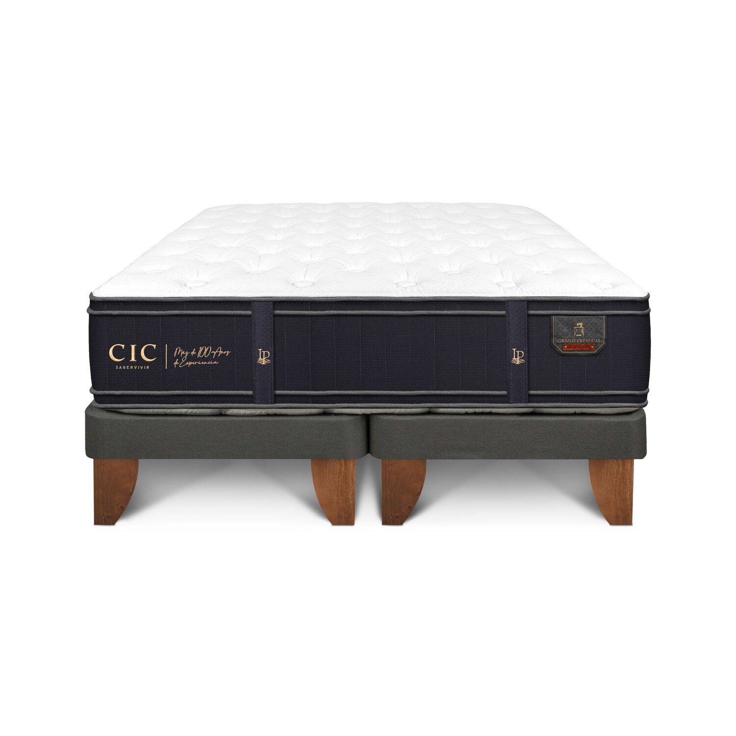 Cama Europea Cic Grand Premium / 2 Plazas / Base Dividida image number 0.0