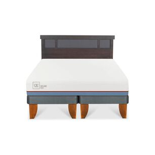 Cama Europea Cic Excellence Plus / 2 Plazas / Base Dividida + Respaldo