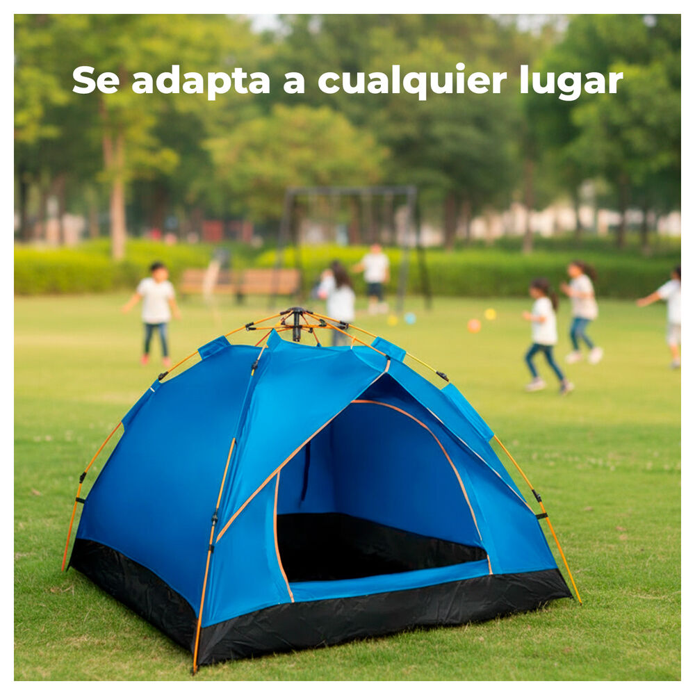 Carpa 3 Personas Impermeable Protecci&oacute;n Uv Y F&aacute;cil Armado image number 2.0