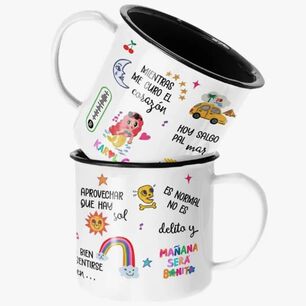 Taza Enlozada