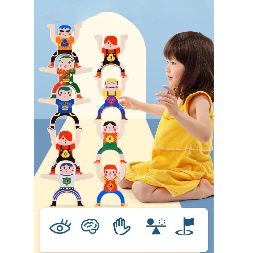 Juego Did&aacute;ctico Infantil Figuras Apilables image number 4.0