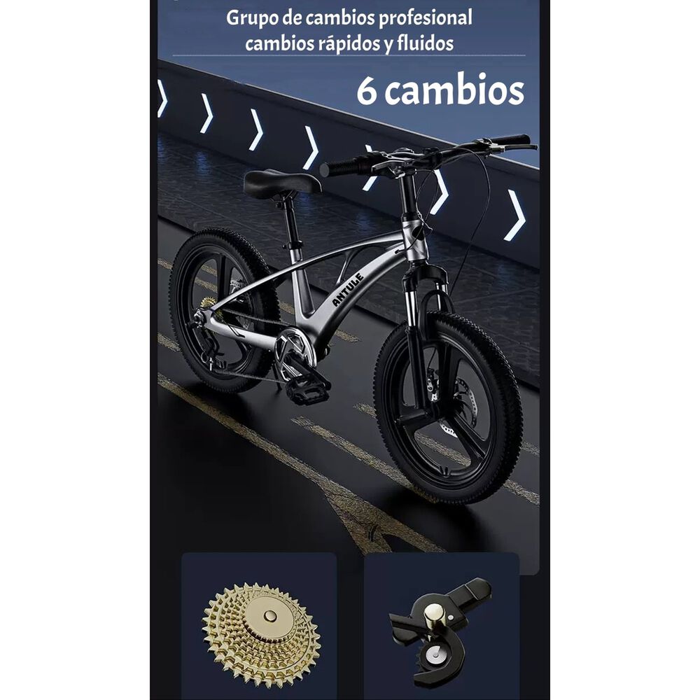 Bicicleta Infantil 6-8 A&ntilde;os Aro 18 City Lubabycas image number 1.0