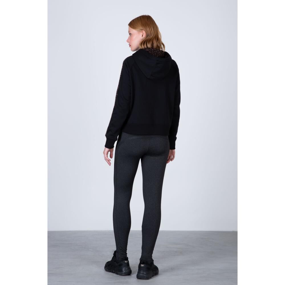 Poleron Hood Alba White Melange Everlast image number 1.0