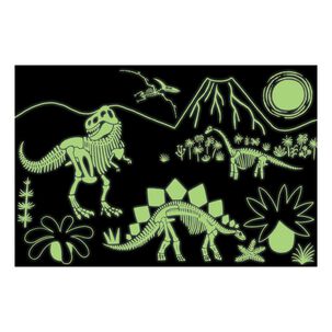 Puzzle 100pcs Brilla En La Oscuridad Dinosaurios Mudpuppy