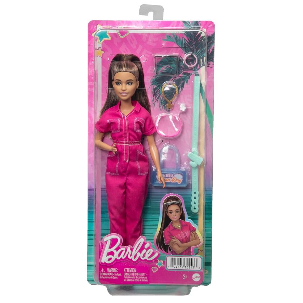Muñeca Barbie Traje Rosa image number 5.0