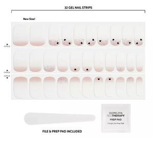 Uñas Adhesivas Gloss Ultra Shine Gel Blanco