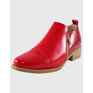 Botin Bajo Three Sensations Rojo