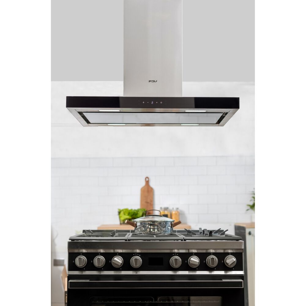 Campana Isla Deluxe Chef 90 Cm 800 M3/h Fdv image number 2.0