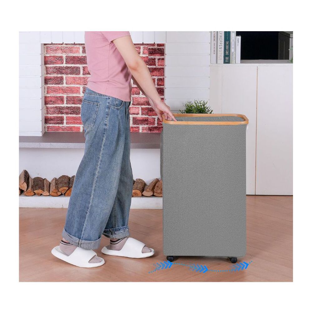 Cesto Ropa Sucia 75l Con Tapa Bolsa Extraible image number 3.0