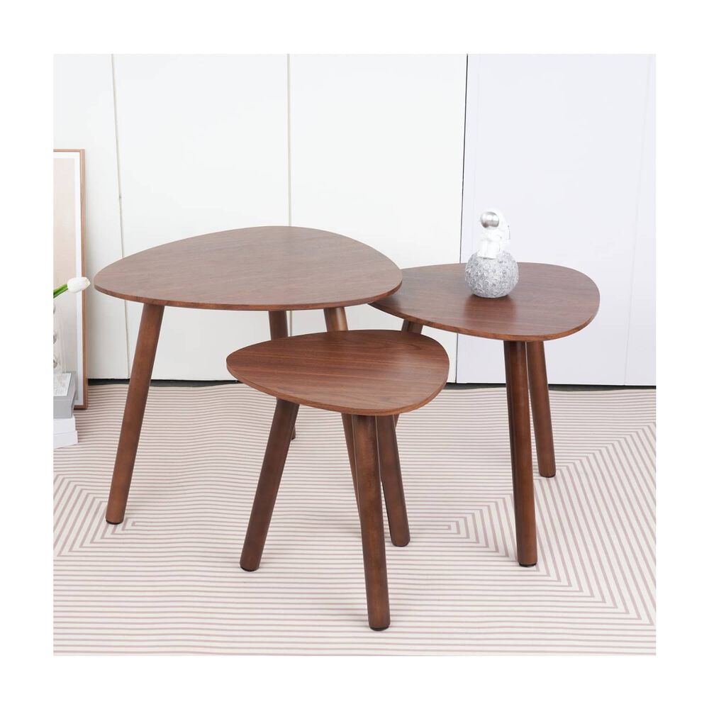 Set 3 Mesas Chocolate image number 2.0