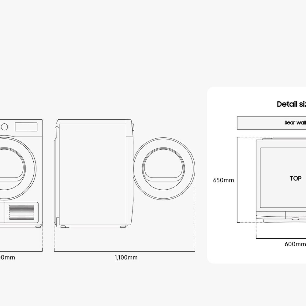 Secadora 9kg Bomba De Calor Con Smartthings image number 9.0