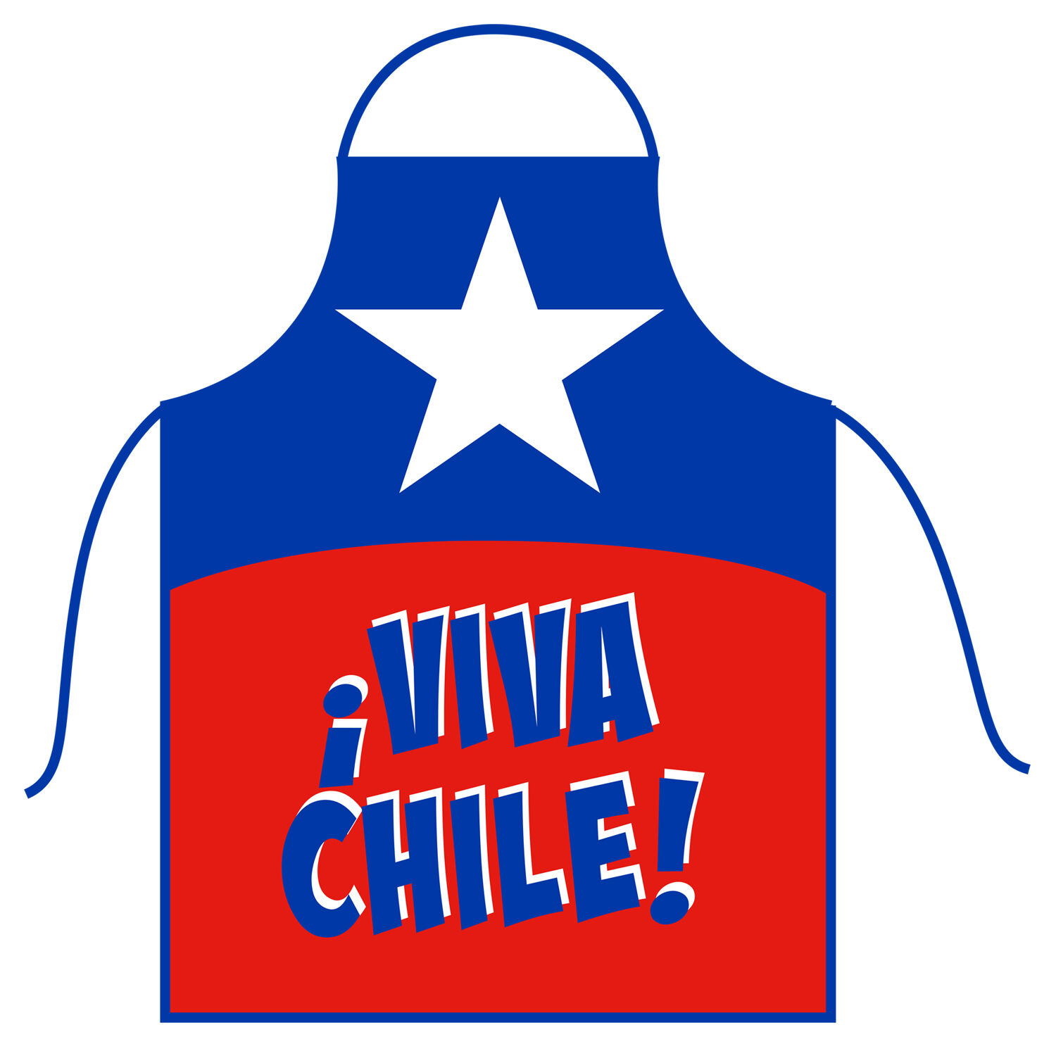 Delantal Tela Chile image number 1.0