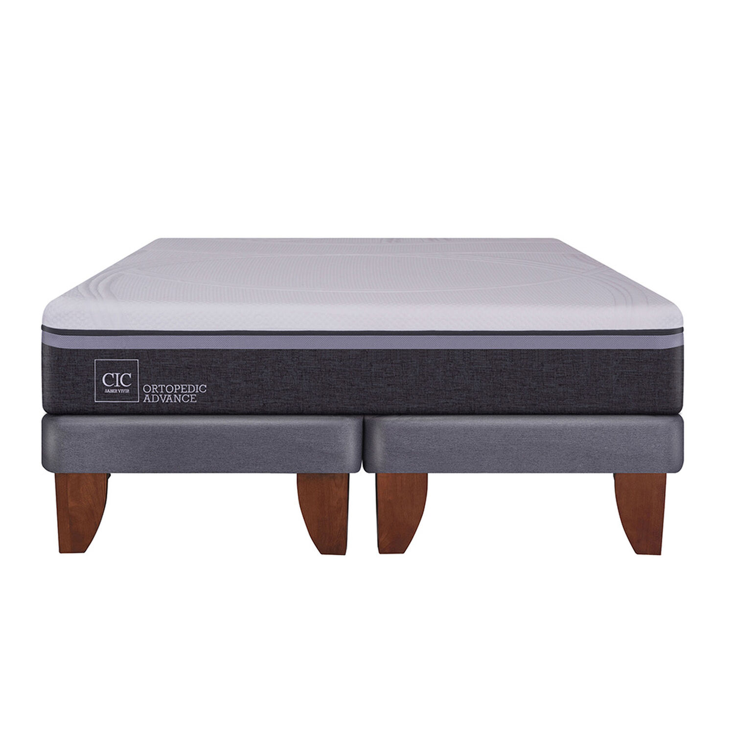 Cama Europea Cic Ortopedic Advance / 2 Plazas / Base Dividida image number 1.0