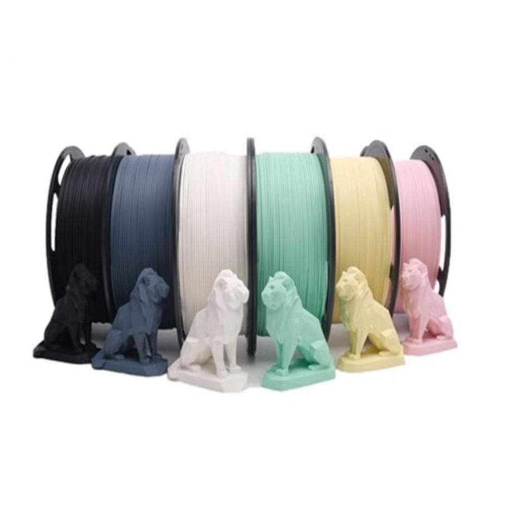 Filamento Pla Mate Amarillo Almendra 1kg Esun image number 1.0